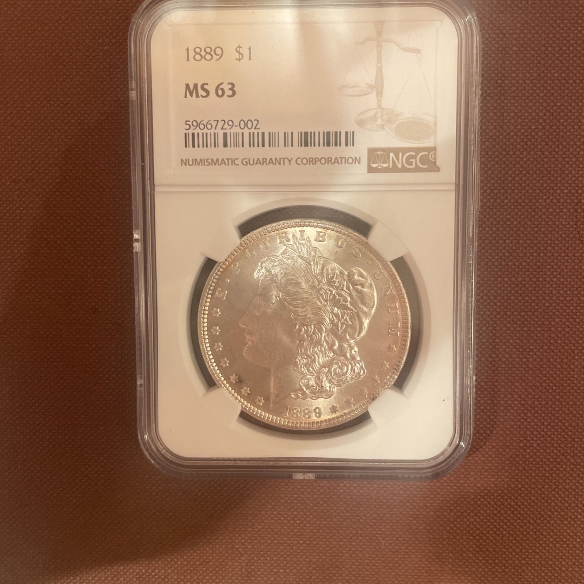 1889 Morgan Silver Dollar 