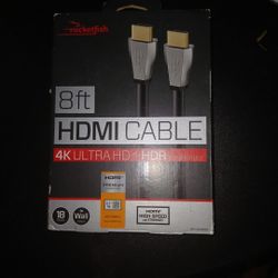 8 Ft Hdmi Cable 4k For Anythjng 