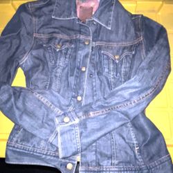 Jean Jacket Size Medium Used 1x =$15