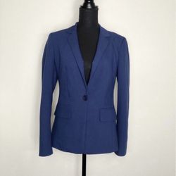 Bebe Navy Blue Lightweight Blazer