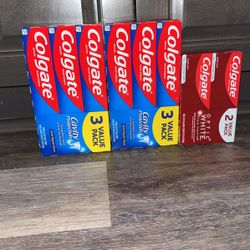 $10  Dólares Por Las 3 Cajas De Colgate 