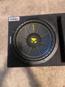 Kicker speaker 12”