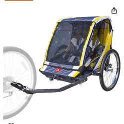 Allen Sports Bike Trailer For 2 Toddlers.