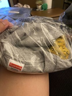 Supreme Middle Finger To The World Tee Heather Grey Size M