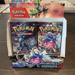 Pokemon temporal forces booster packs