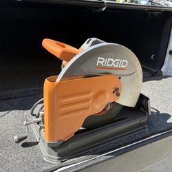 Ridgid  Metal Chop Saw - $35 “Moving Sale”!!