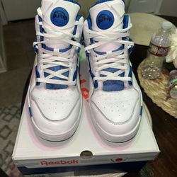 Reebok Pump Omni Zone 2 -size 10.5 Blue