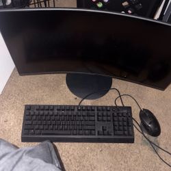 Keyboard Mouse And Monitor 