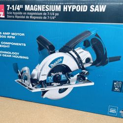 Makita 7.25” Magnesium Hypoid Saw *NEW!