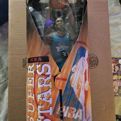 Grant Hill, Tim Duncan, Scottie Pippen 13" NBA Superstar Figures