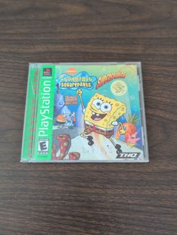 PlayStation 1 SpongeBob SquarePants SuperSponge
