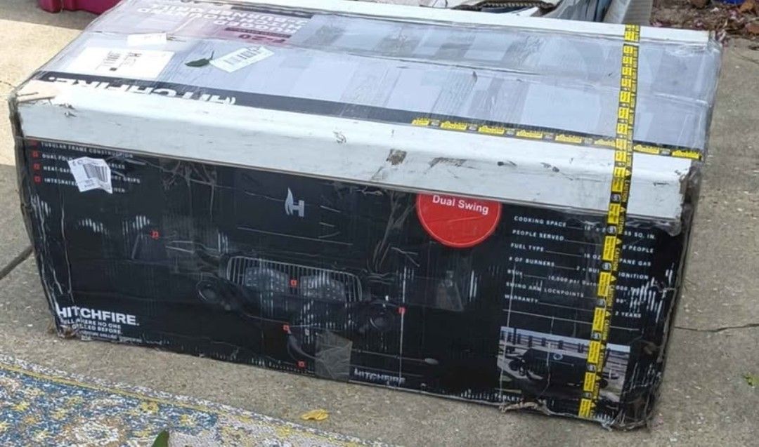 F-20 Hitch Mounted Hitch fire Propane Grill