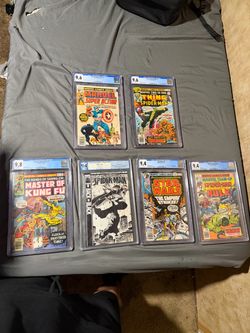 Graded Comic books