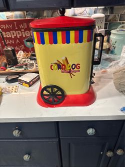Corn dog deep fryer