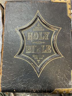 1880 Holy Bible 