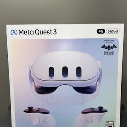 Meta Quest 3 – 512GB + Batman: Arkham Shadow (USED ONCE)