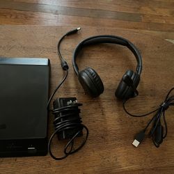 Ps4 Hard Drive And Headset