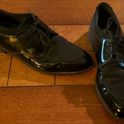 Stanley Black Patent Leather Formal Shoes
