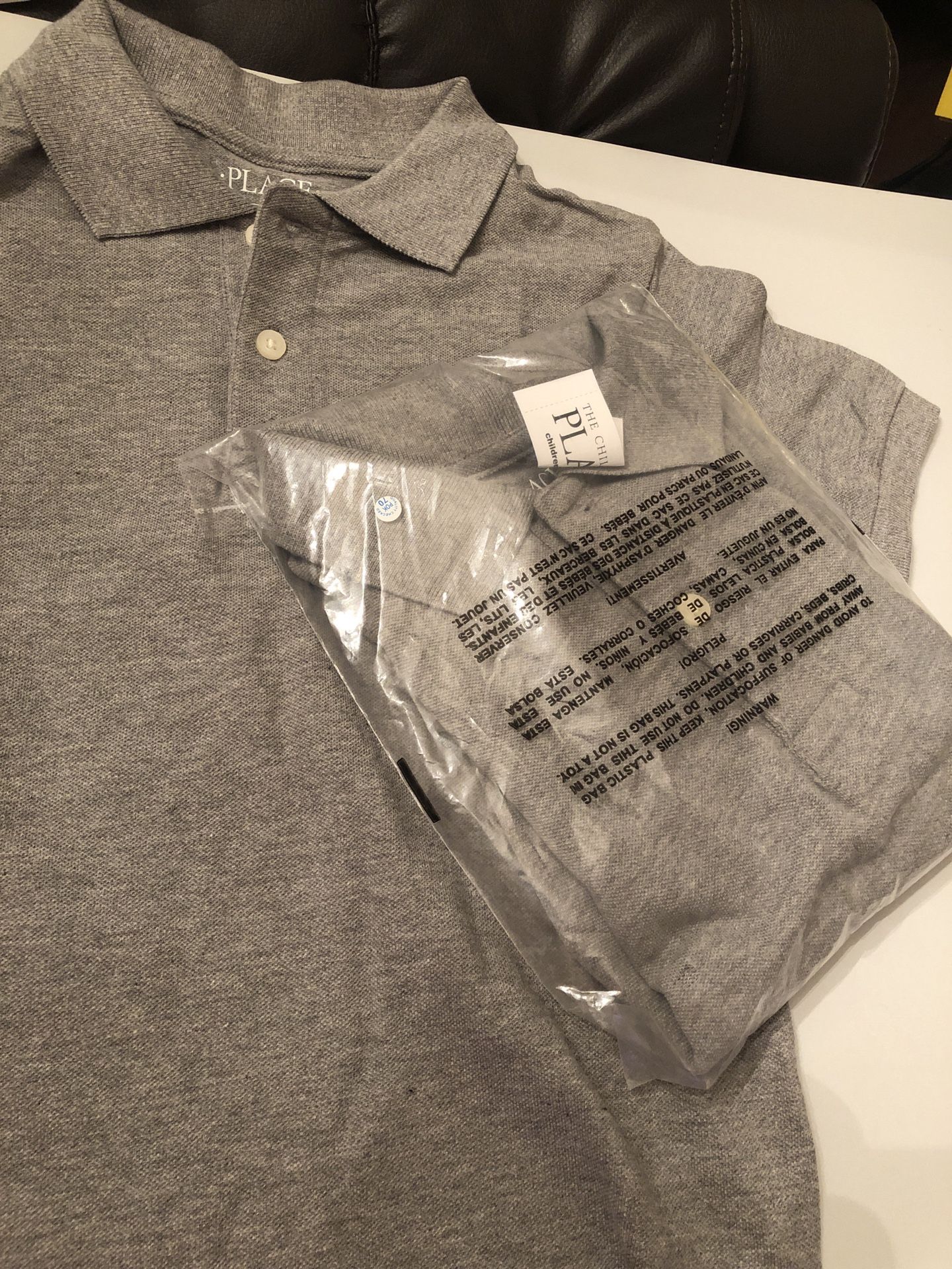 3 polo shirt for boys(school uniform)size s/p-5/6(new)