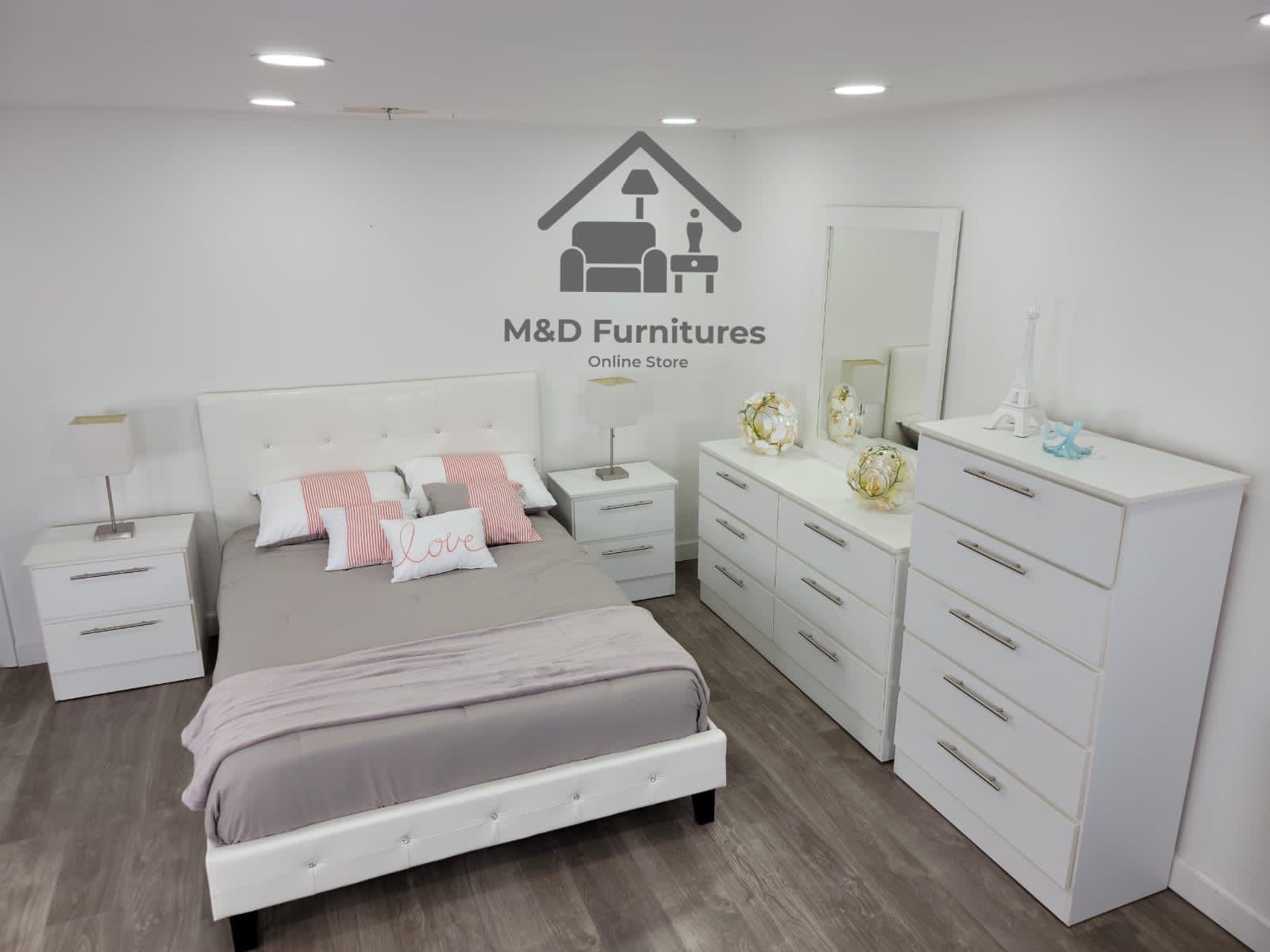 💎 Juego de cuarto con COLCHÓN INCLUIDO// Bedroom Set with MATTRESS INCLUDED💎 //Only By Delivery 🚚