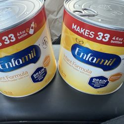Two Cans Of Baby Food