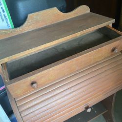 Child’s Antique Roll Top Desk