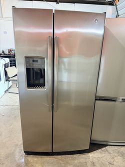 Ge refrigerator stainless steel 36 "width