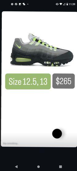 Nike Air Max 95 Big Bubble Neon Men Size 12.5,13