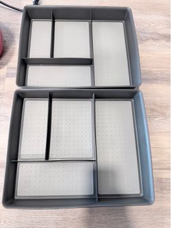 NEW Kitchen Drawer Organizer Trays (Set of 2)