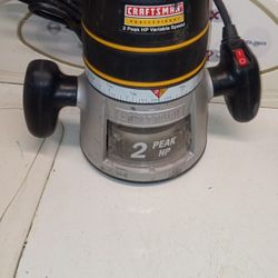 Craftsman 2 HP Router Works Perfect 