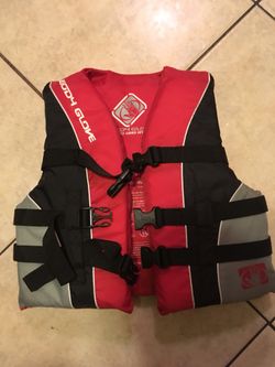 Life vest, life jacket, body glove