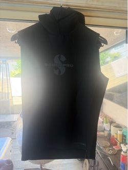 SCUBAPRO 2.5mm Everflex Hooded Diving Vest — Suitable for Diving, Surfing, and Paddleboarding (Wetsuit Clearance — Final Sale) Size M