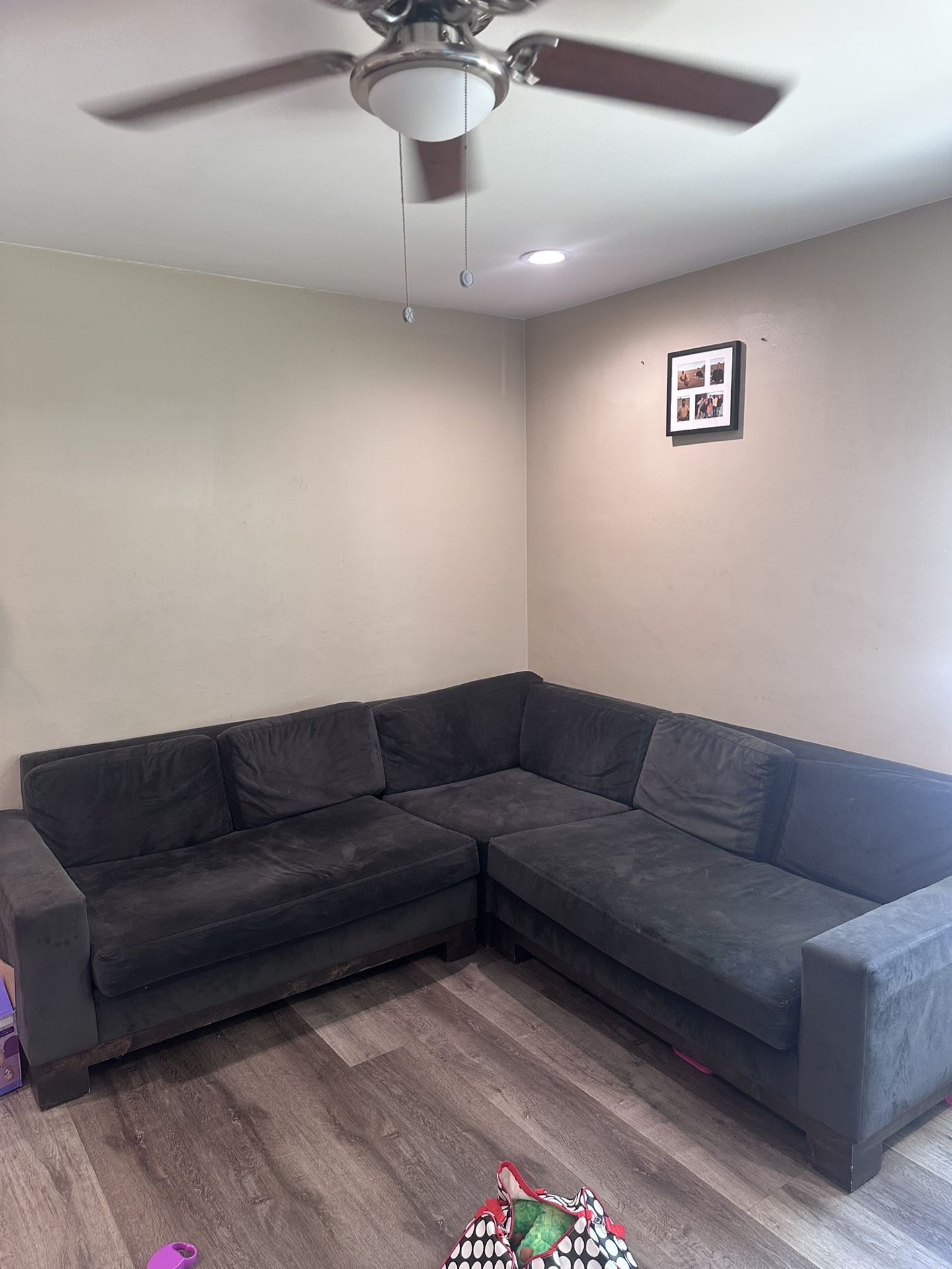 Black Sectional Couch