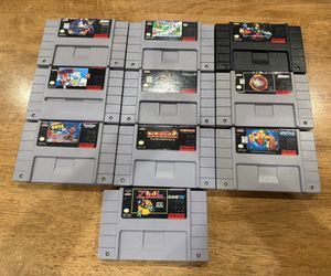 Nintendo SNES Games (See Description for Prices)
