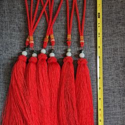 Red Tassels