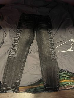 Purple jeans size 34 new never used