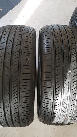 Land sport in great condition 2 tires 215 55 17 80% tread