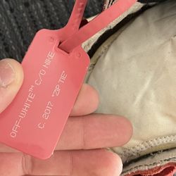 jordan 1 off white Chicago  