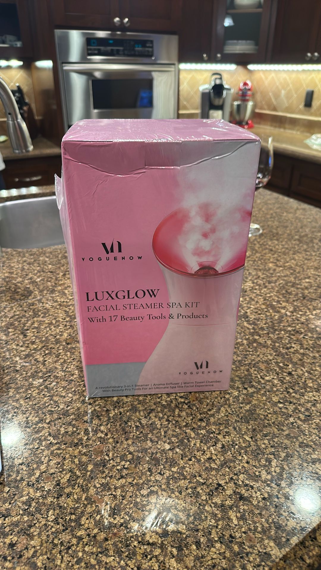 LucGlow Facial Steamer Spa kit