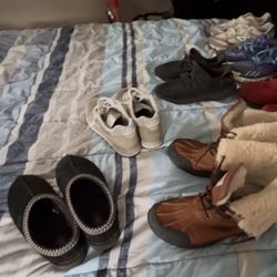 Men’s Shoes More Than One Pair And Sizes Range From 10-11(10.5 Included)