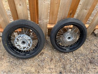 Honda CRF450X supermoto rims