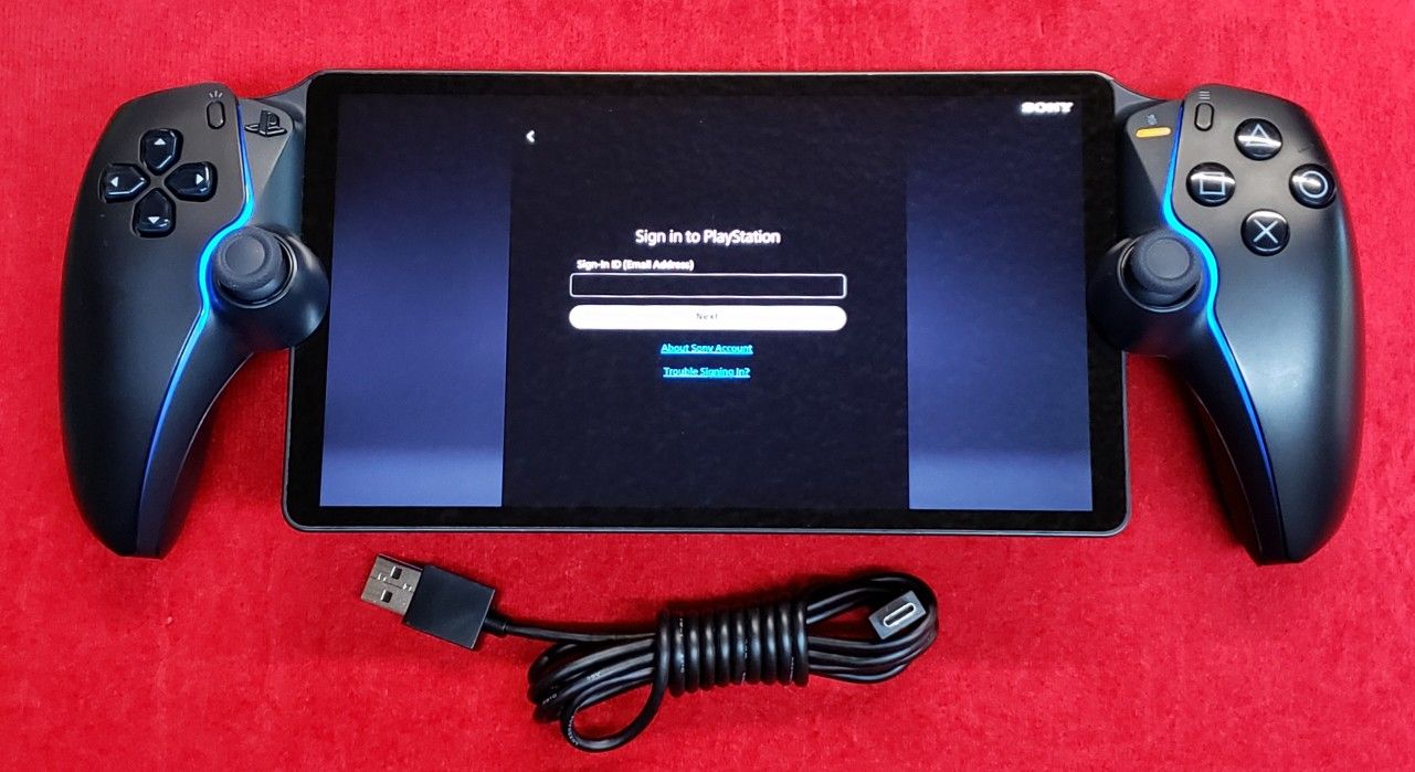 Sony PlayStation Portal Remote Player For Sony PS5 - Playstation 5 - Black - Working