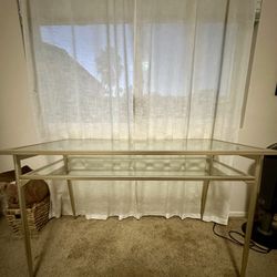 Glass Desk 