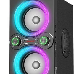 Bluetooth Speakers, 80W(Peak) Wireless TWS Portable Bluetooth Speaker