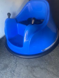 Flybar 12V Glow Bumper Car Ride On Toy