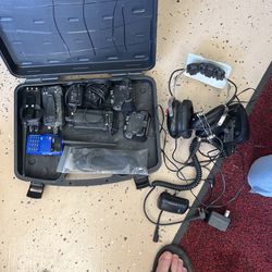 3 Radios 1 Headset 