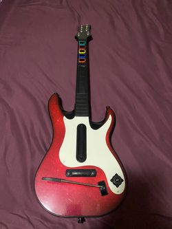 PS3 Guitar Hero Guitar Wireless Controller (95893.805) NO DONGLE