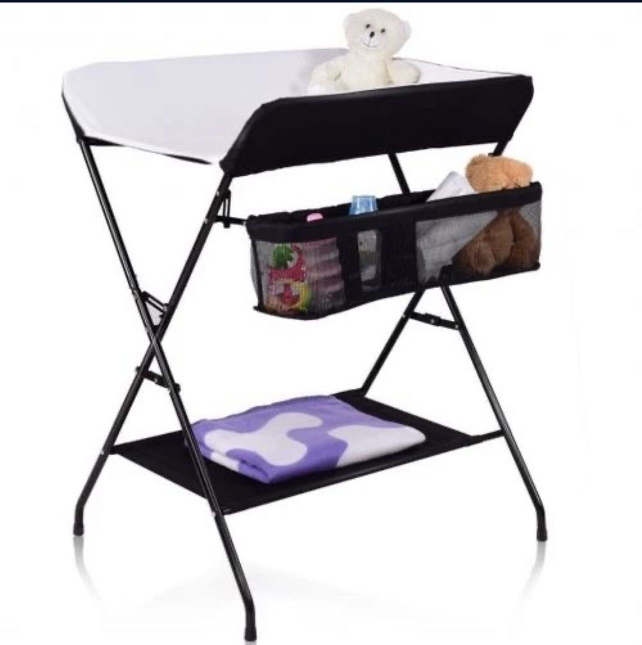 Baby Storage Folding Diaper Changing Table,All Products : American Fashion Style Bags On Sale