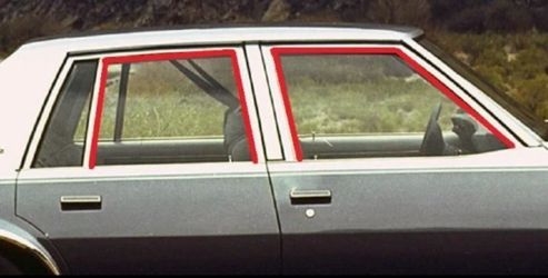 Chevrolet Caprice window seals