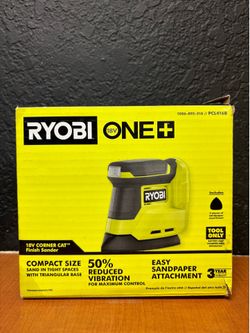 Ryobi PCL416B ONE+ 18V Corner Cat Finish Sander (Tool-Only) - Used